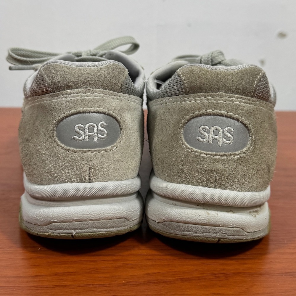 SAS Tour Mesh Suede Walking Sneakers Gray Women's 8.5N Tripad Comfort Athleisure - Picture 8 of 13